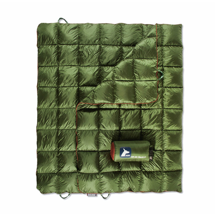 Spruce Green Down Camping Blanket Denver USA